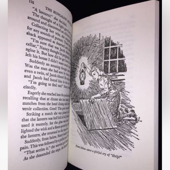 Nancy Drew Hard Cover Book Pair - Staircase/Bungalow - Picture 6 of 10